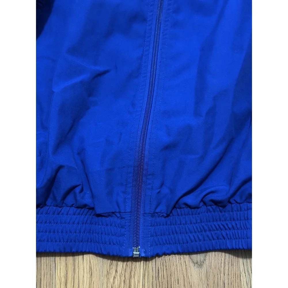 Florida Gators Jacket Mens Medium Russell Athletic Team Issue Windbreaker Blue